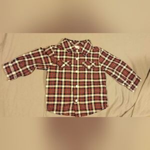 Boys Gymboree Button Up 12-18 Months